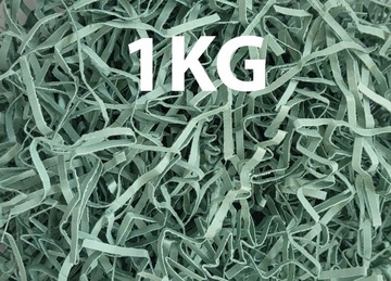 Wypełniacz papierowy Eko MORSKI 1kg papier ozdobny prezent wiórki ozdobne