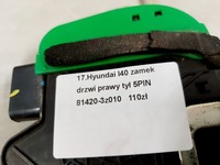 фото thumb №6, Hyundai i40 замок двері праві зад задній 5 pin 81420-3z010