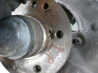 фото thumb №6, Mercedes slk r170 lift 2.0 k ступица левый перед