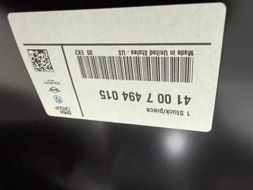 фото thumb №10, Bmw x4 g02 f98 x4m крило задній лівий зад новий оригінал !