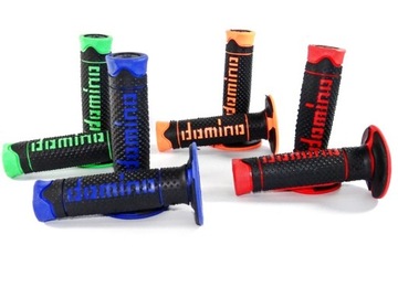 Domino Grip Shifters 22 мм подавляются зелеными вибрациями скрещивания MRF Pit Bike Vibrations