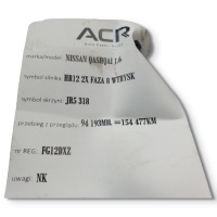 фото thumb №8, Компрессор кондиционера nissan qashqai 1.6 16v 92600bb01a 92600bb0ba