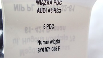 фото thumb №9, Джгут 6pdc audi rs3 a3 8y0971085f датчики pdc