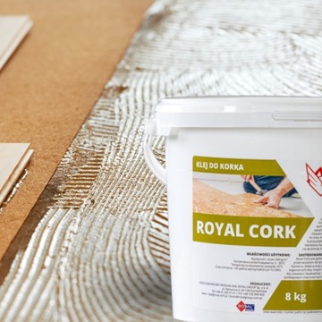 ROYAL CORK 8kg Silny Klej Montażowy Dyspersyjny Kleje do Korka