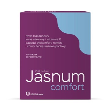 JASNUM COMFORT вагинальные пессарии 10 шт.