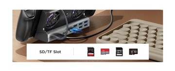 STEAM DECK ДОК-ДОК ROG ALLY 10 В 1 USB-ДОКИНГ 4K 60