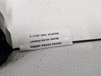 фото thumb №8, Fiat 500l 500 l ручка дверь наружная правый перед правая передняя хром