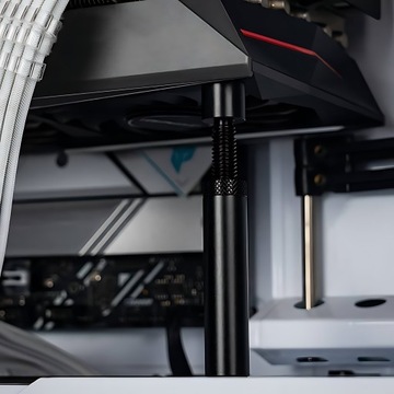 Поддержка видеокарты IHTP GPU, сплошной черный держатель