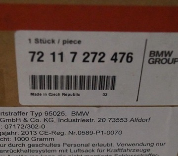 фото thumb №6, Bmw 3 f30 f35 f31 2015 правая сторона pas безопасности сиденья передней