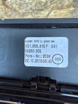 фото thumb №8, Vw passat b8 решётки воздуховод часы комплект eu 3g1858416f