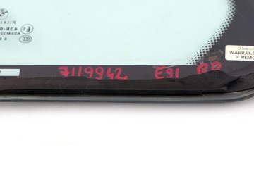 фото thumb №10, Bmw e91 e91n треугольник стекло дверь правый зад as2