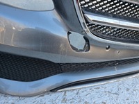 фото thumb №6, Mercedes e клас w213 бампер перед переднє a2138830238 ґрати знак