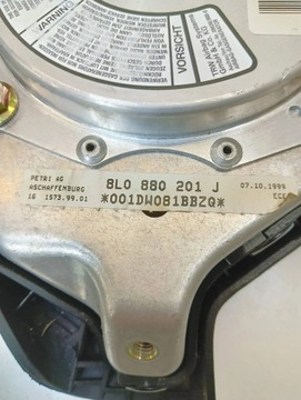 фото thumb №7, Audi a3 s3 8l 2001 повітряна подушка водія кермо подушка безпеки