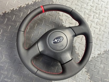 фото thumb №5, Руль subaru impreza wrx gd gc8 gg forester новая кожа celownik / sti