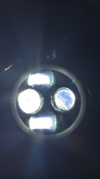 7 CALI REFLEKTOR LAMPA LED PRZEDNIA MOTOCYKL 150W