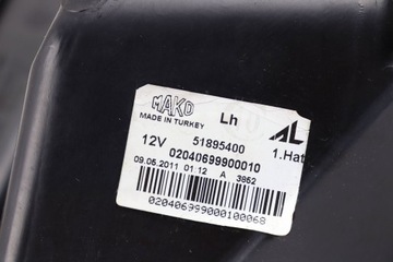 фото thumb №8, Fiat grande punto evo лампа ліва зад задня європа 51895400