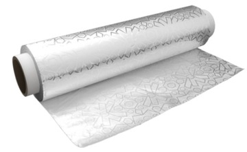 Фольга алюминиевая пищевая с микротиснением, 0,8 кг.