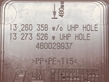 фото thumb №5, Opel meriva b тунель середній гніздо aux 13260358 13273526 13339486 коричневий