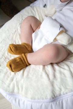 Детская кроватка BabyJem Bean с ремнями безопасности