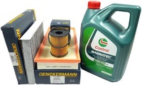 фото thumb №1, 3 фільтри 4l оливи castrol 10w40 fiat doblo ii linea opel combo d 1.4i