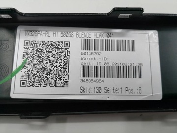 фото thumb №8, Планка бампера заднего диффузор vw tiguan ii 5na r-line рестайлинг 20- зад