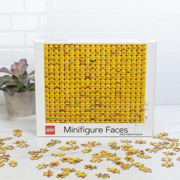 Пазл LEGO Minifigure Faces Лего 1000 деталей