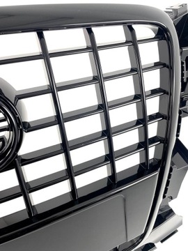 фото thumb №11, Audi q5 8r 08-12 стиль s-line решётка радиатора решётка чёрный блеск bez pdc