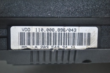 фото thumb №5, Спидометр манометр mercedes w203 2.2 a2035403411