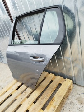 фото thumb №9, Двері ліві зад оригінал vw golf 6 vi 2008-2013 hb 5d 5 двері колір la7t