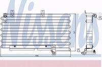 фото thumb №1, Радиатор кондиционера nissens 94000