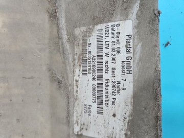 фото thumb №12, Планка порогова права поріг накладка mercedes w221 a2216900240