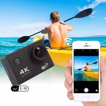 СПОРТИВНАЯ КАМЕРА FULL HD WIFI PRO GO КАМЕРА ВОДОНЕПРОНИЦАЕМЫЕ ДЕРЖАТЕЛИ АКСЕССУАРОВ