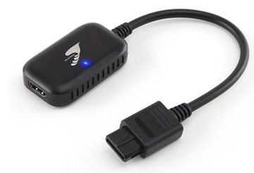 KABEL ADAPTER KONWERTER SKALER HDMI 1080P DO KONSOLI N64/SNES/SFC/NGC 30CM