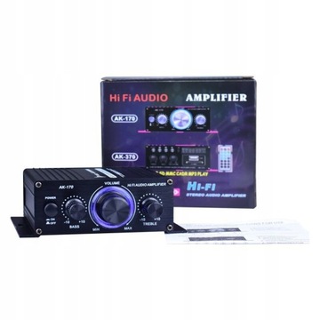 MINI WZMACNIACZ MOCY AUDIO AK-170 BLUETOOTH 5.1