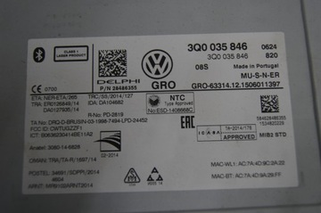 фото thumb №9, Навигация дисплей считыватель passat b8 универсал