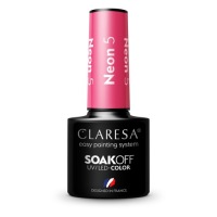 CLARESA ГИБРИДНЫЙ ЛАК NEON 5 мл NEON 5