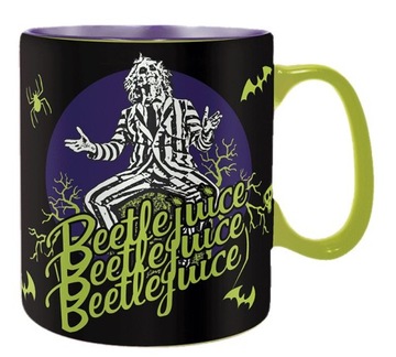 ТЕРМОАКТИВНАЯ КРУЖКА BEETLEJUICE МЕНЯЕТ ЦВЕТ