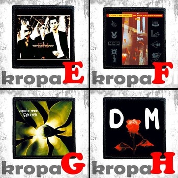 Нашивка DEPECHE MODE 8 X 8 см. Множество дизайнов!