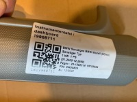 Накладки декоративні декори панелі bmw 2 u06 x1 u11 x2 u10 сріблястий quarz mat Оригінал, фото thumb