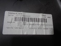 фото thumb №8, Підпірка полиці боковина багажника fiat qubo bipper nemo ліва чорна