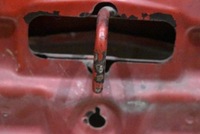 фото thumb №16, Капот крышка двигателя czerwona mitsubishi colt 6 vi z30 02-09