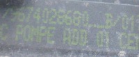 фото thumb №3, Citroen c3 picasso 1.6 e-hdi насос помпа жидкость fap 9674028680
