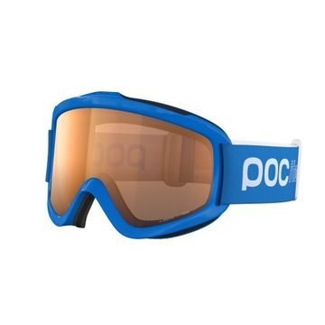 POC Goggles - радужная флуоресцентная синяя
