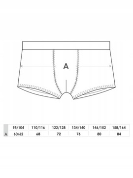 146-152 Трусики из хлопка BOXERS, 2 упаковки ЙО! Б167