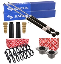 фото thumb №1, 2x амортизатор sorężyny подушки безопасности защита отбойники ford fiesta vi 6