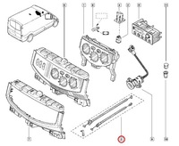 фото thumb №2, Тросы панель обдув renault trafic ii оригинал