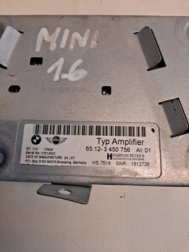 фото thumb №5, Модуль підсилювач аудіо mini cooper r56 3450756