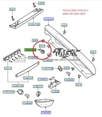 фото thumb №11, Оригінальний номер ford 1345075 вкладиш цоколь лампи поворотник
