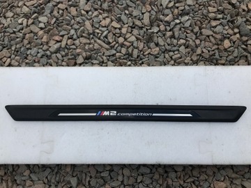 фото thumb №1, Bmw m2 f87 компетиция планка порога декоративная 15-