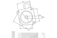 фото thumb №4, Крышка стартер, карбюратора as-pl sbr9005
